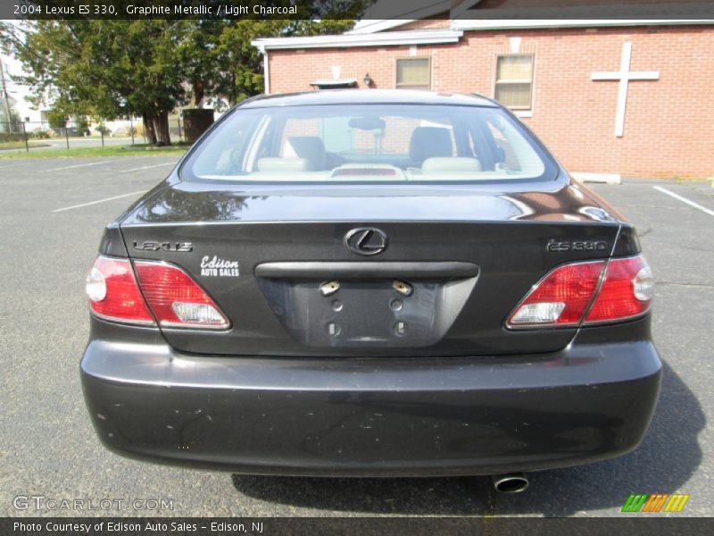 Graphite Metallic / Light Charcoal 2004 Lexus ES 330