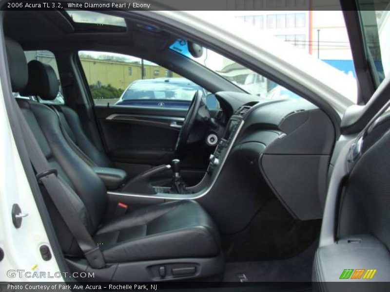 White Diamond Pearl / Ebony 2006 Acura TL 3.2