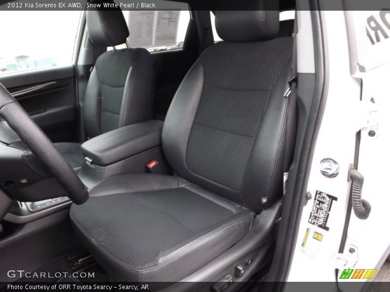 Snow White Pearl / Black 2012 Kia Sorento EX AWD