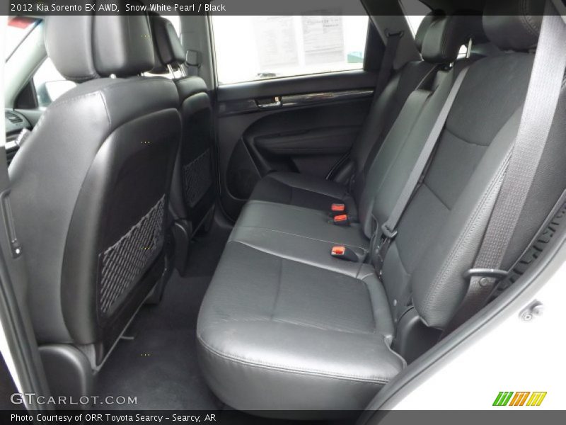 Snow White Pearl / Black 2012 Kia Sorento EX AWD