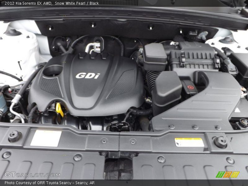 Snow White Pearl / Black 2012 Kia Sorento EX AWD
