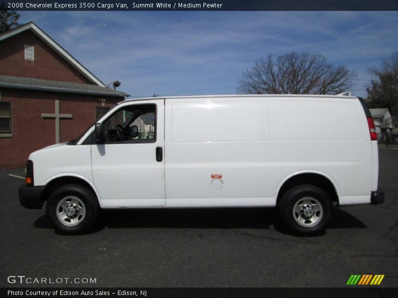 Summit White / Medium Pewter 2008 Chevrolet Express 3500 Cargo Van