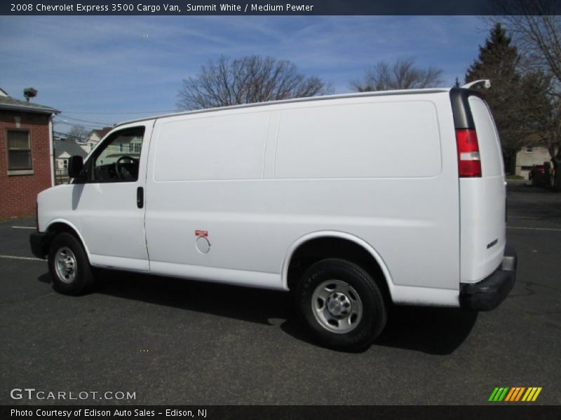 Summit White / Medium Pewter 2008 Chevrolet Express 3500 Cargo Van