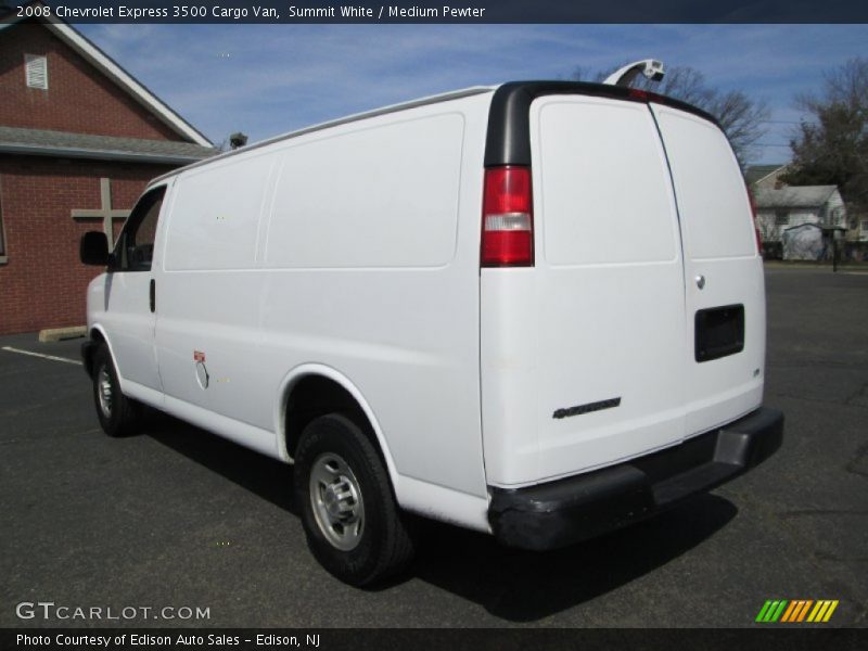 Summit White / Medium Pewter 2008 Chevrolet Express 3500 Cargo Van