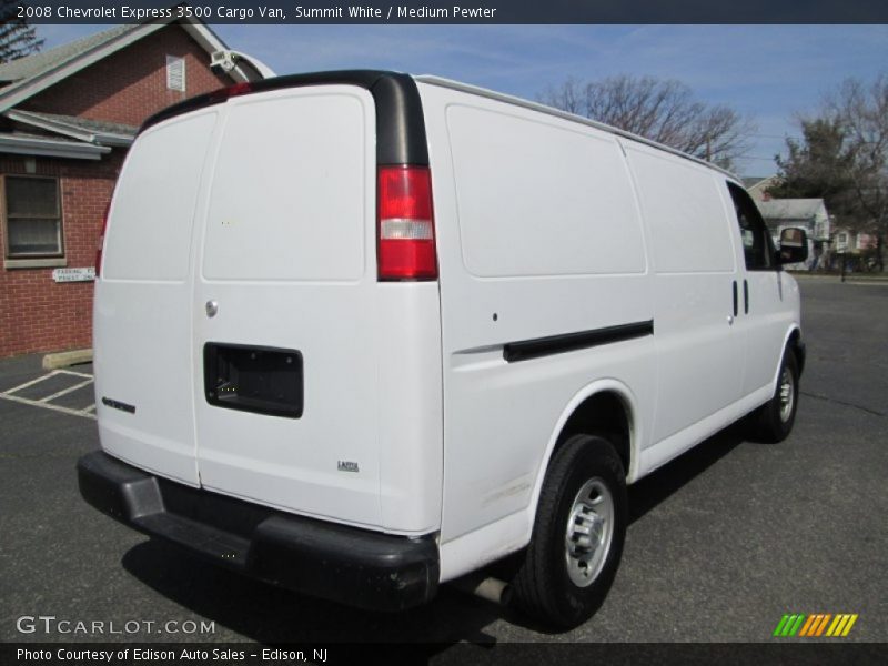 Summit White / Medium Pewter 2008 Chevrolet Express 3500 Cargo Van