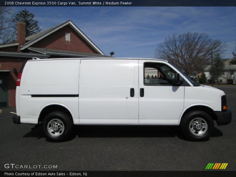 Summit White / Medium Pewter 2008 Chevrolet Express 3500 Cargo Van