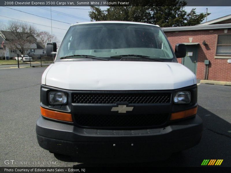 Summit White / Medium Pewter 2008 Chevrolet Express 3500 Cargo Van