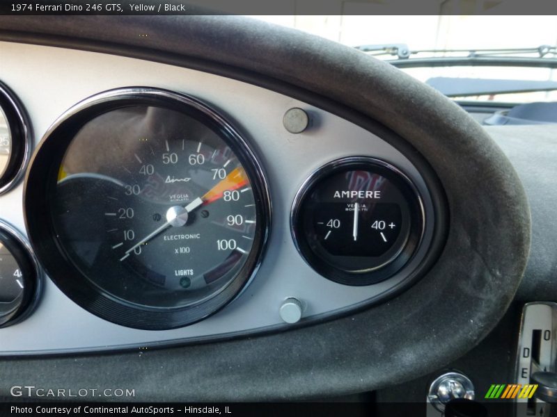  1974 Dino 246 GTS 246 GTS Gauges