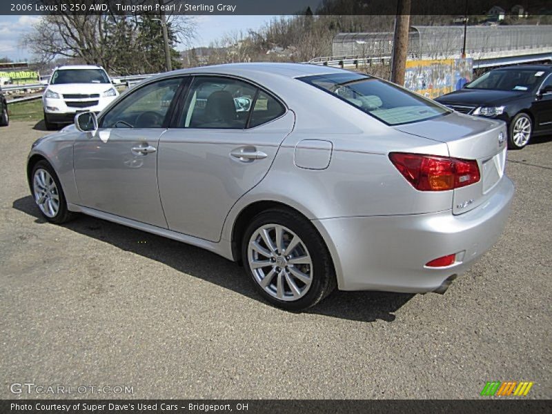Tungsten Pearl / Sterling Gray 2006 Lexus IS 250 AWD