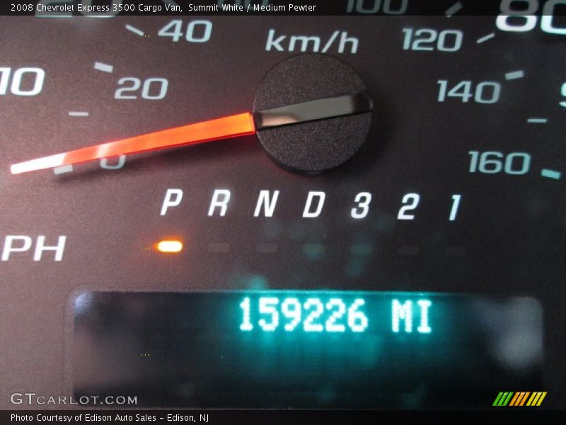 Summit White / Medium Pewter 2008 Chevrolet Express 3500 Cargo Van