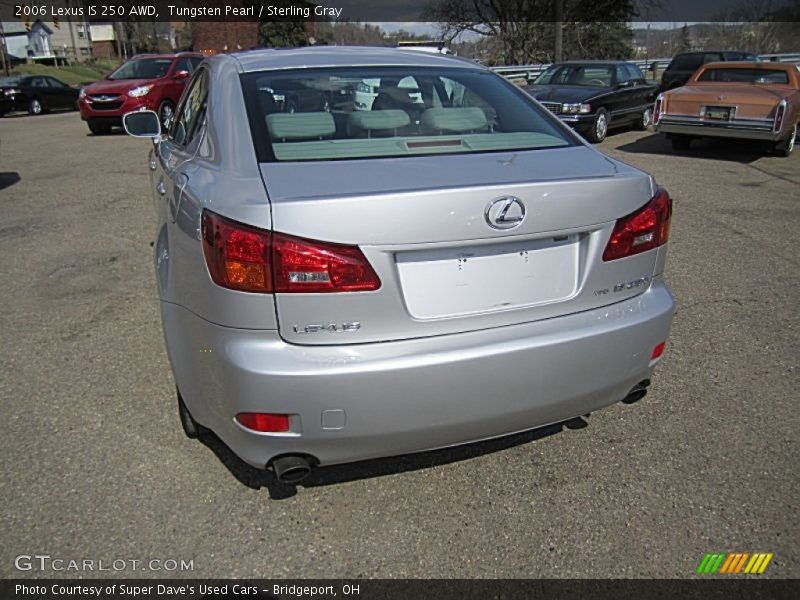 Tungsten Pearl / Sterling Gray 2006 Lexus IS 250 AWD