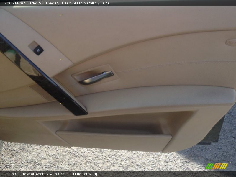 Deep Green Metallic / Beige 2006 BMW 5 Series 525i Sedan