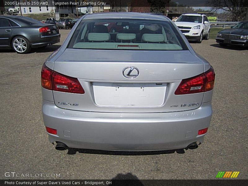 Tungsten Pearl / Sterling Gray 2006 Lexus IS 250 AWD