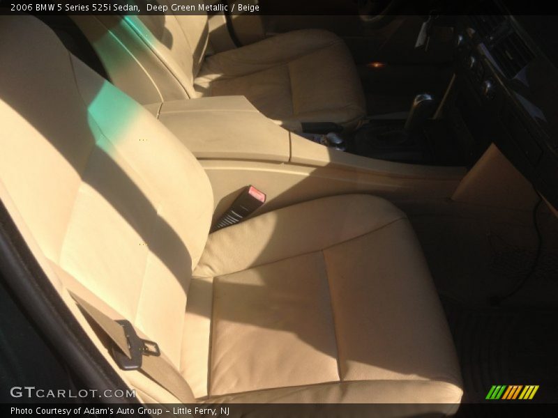 Deep Green Metallic / Beige 2006 BMW 5 Series 525i Sedan