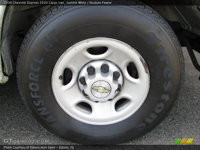 Summit White / Medium Pewter 2008 Chevrolet Express 3500 Cargo Van