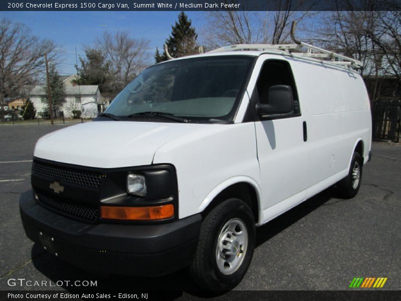 Summit White / Medium Dark Pewter 2006 Chevrolet Express 1500 Cargo Van