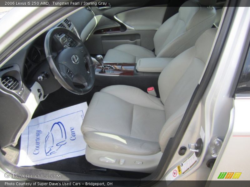Tungsten Pearl / Sterling Gray 2006 Lexus IS 250 AWD