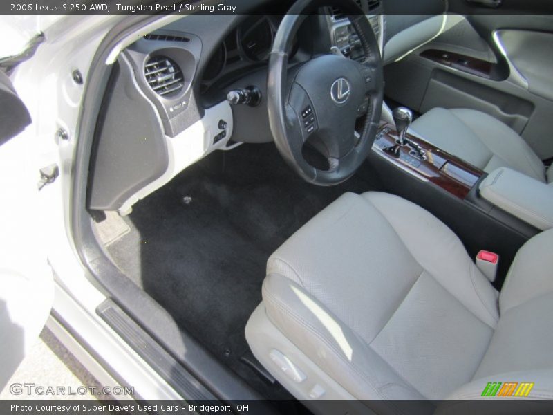 Tungsten Pearl / Sterling Gray 2006 Lexus IS 250 AWD