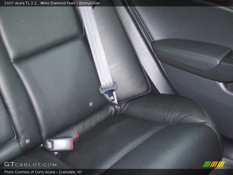 White Diamond Pearl / Ebony/Silver 2007 Acura TL 3.2