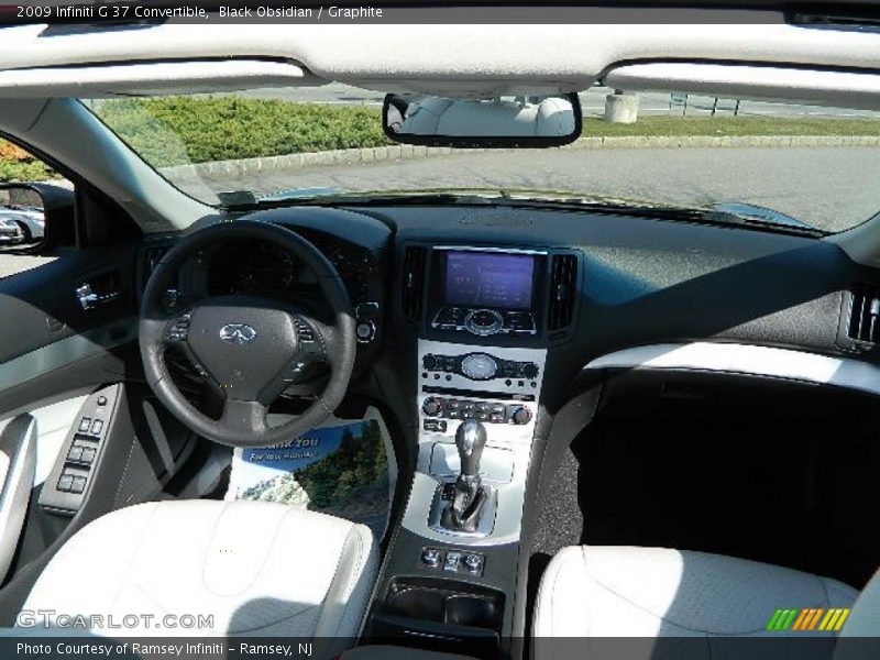Black Obsidian / Graphite 2009 Infiniti G 37 Convertible