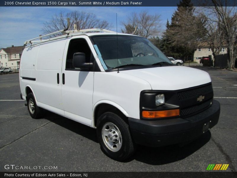 Summit White / Medium Dark Pewter 2006 Chevrolet Express 1500 Cargo Van
