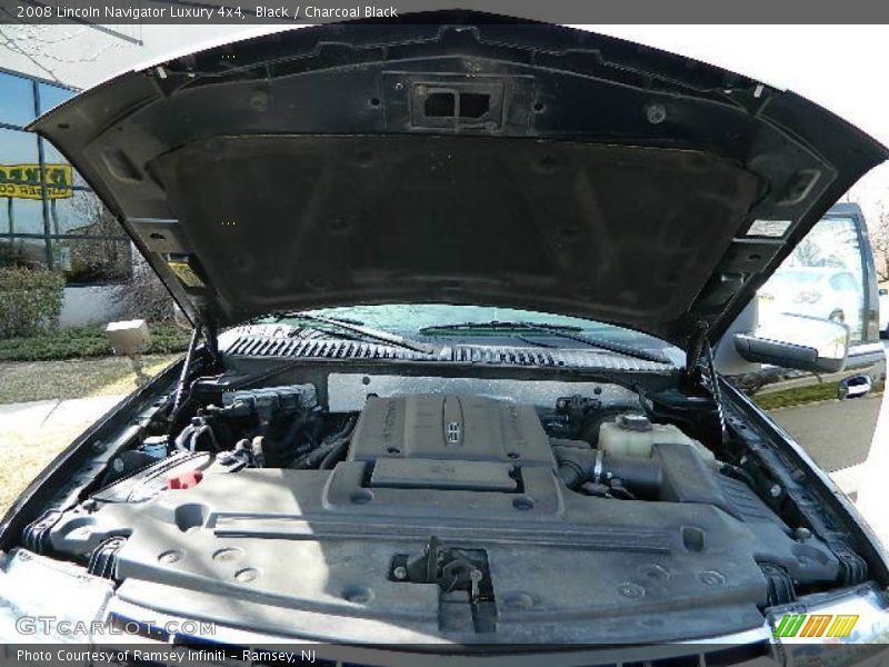 Black / Charcoal Black 2008 Lincoln Navigator Luxury 4x4