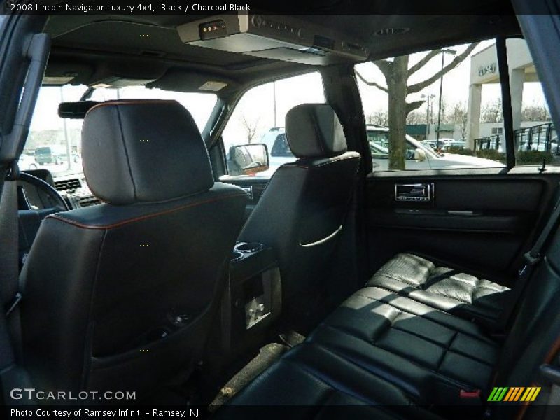 Black / Charcoal Black 2008 Lincoln Navigator Luxury 4x4