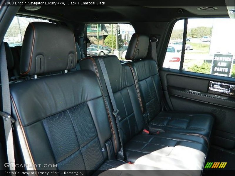 Black / Charcoal Black 2008 Lincoln Navigator Luxury 4x4