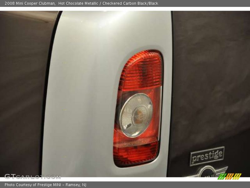Hot Chocolate Metallic / Checkered Carbon Black/Black 2008 Mini Cooper Clubman