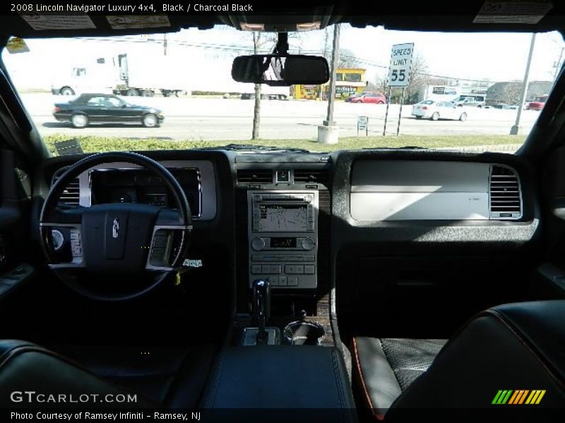 Black / Charcoal Black 2008 Lincoln Navigator Luxury 4x4
