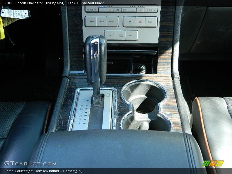 Black / Charcoal Black 2008 Lincoln Navigator Luxury 4x4