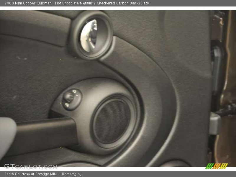 Hot Chocolate Metallic / Checkered Carbon Black/Black 2008 Mini Cooper Clubman