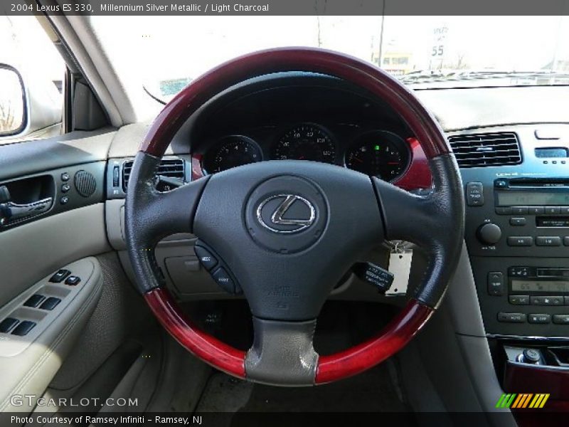 Millennium Silver Metallic / Light Charcoal 2004 Lexus ES 330
