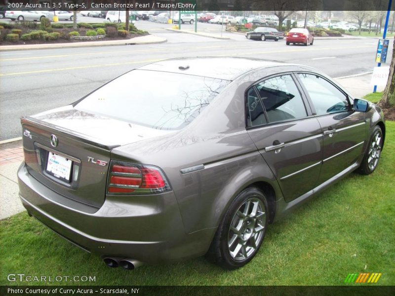 Carbon Bronze Pearl / Taupe/Ebony 2007 Acura TL 3.5 Type-S