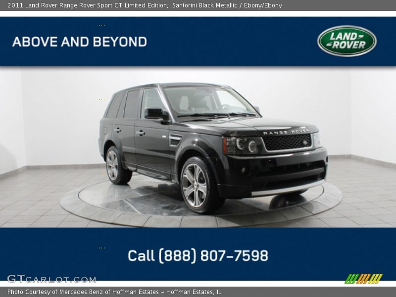 Santorini Black Metallic / Ebony/Ebony 2011 Land Rover Range Rover Sport GT Limited Edition