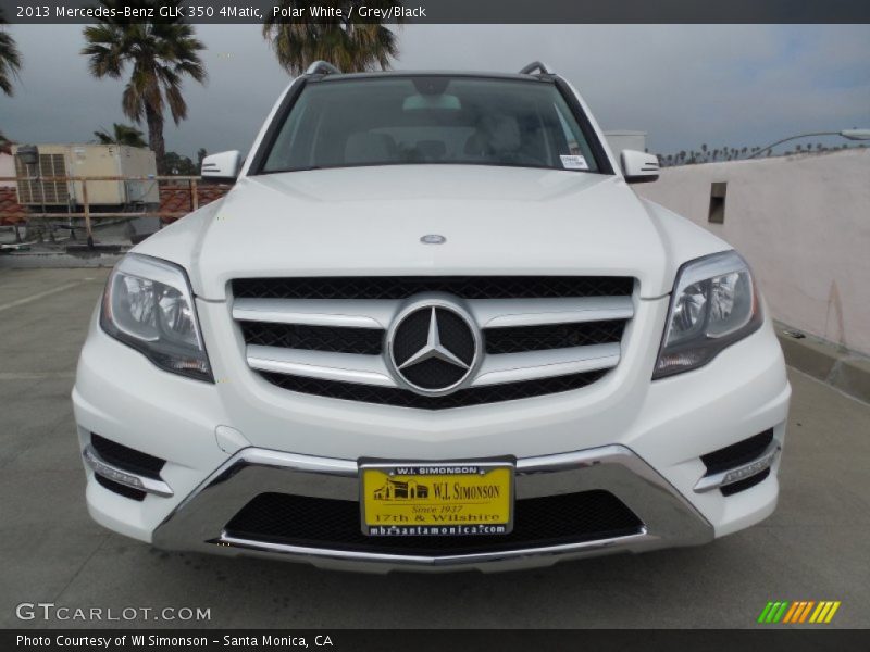 Polar White / Grey/Black 2013 Mercedes-Benz GLK 350 4Matic