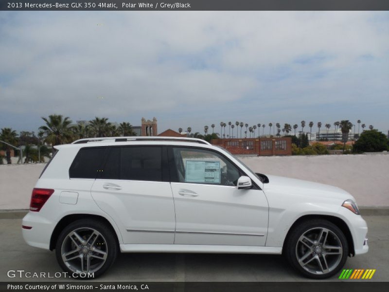 Polar White / Grey/Black 2013 Mercedes-Benz GLK 350 4Matic