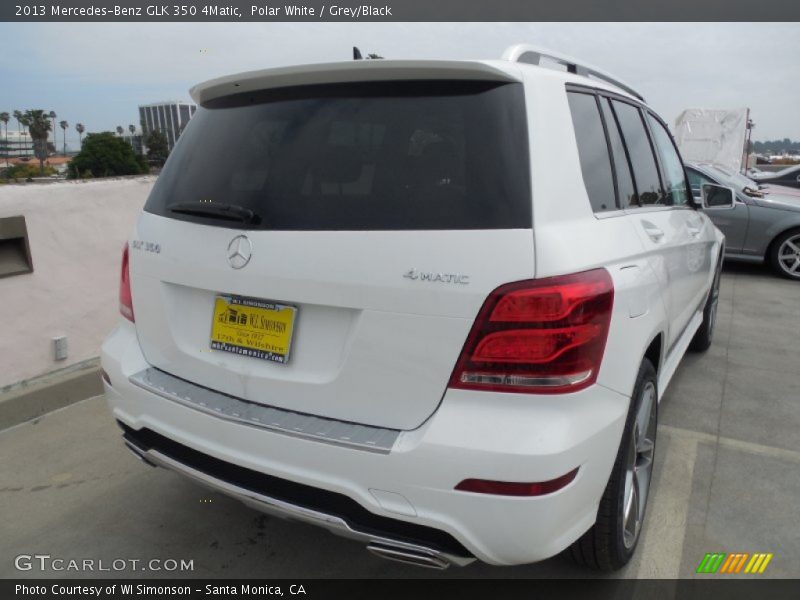 Polar White / Grey/Black 2013 Mercedes-Benz GLK 350 4Matic