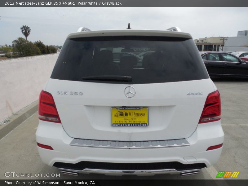 Polar White / Grey/Black 2013 Mercedes-Benz GLK 350 4Matic