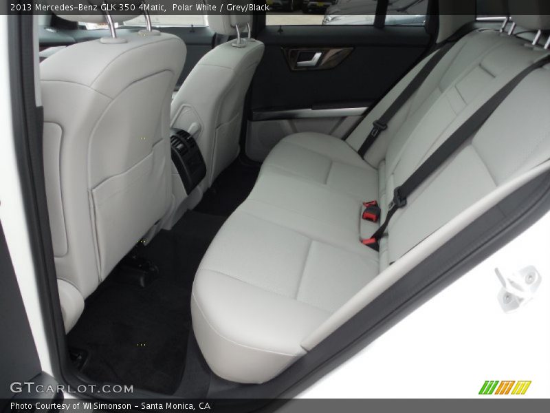 Polar White / Grey/Black 2013 Mercedes-Benz GLK 350 4Matic