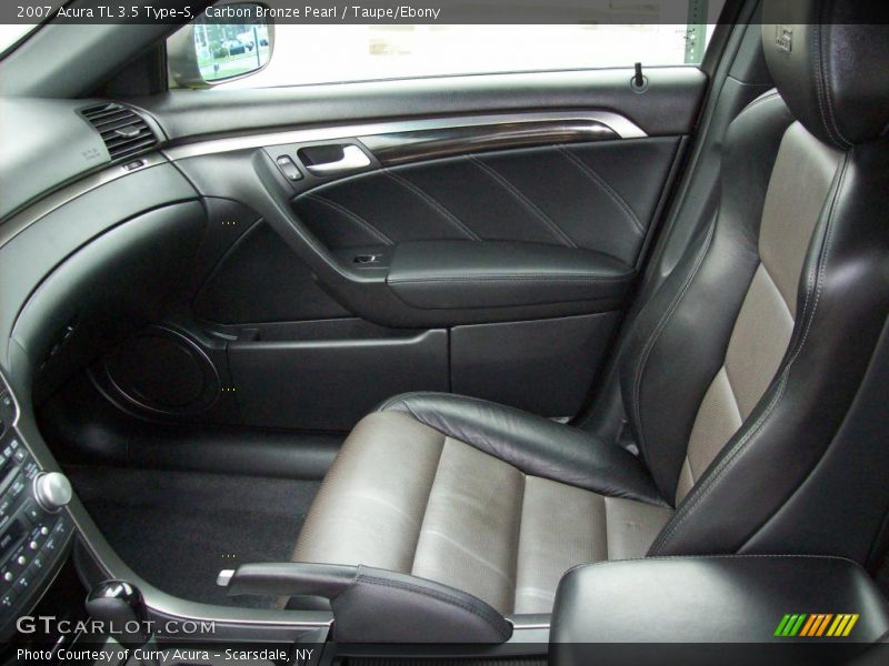 Carbon Bronze Pearl / Taupe/Ebony 2007 Acura TL 3.5 Type-S