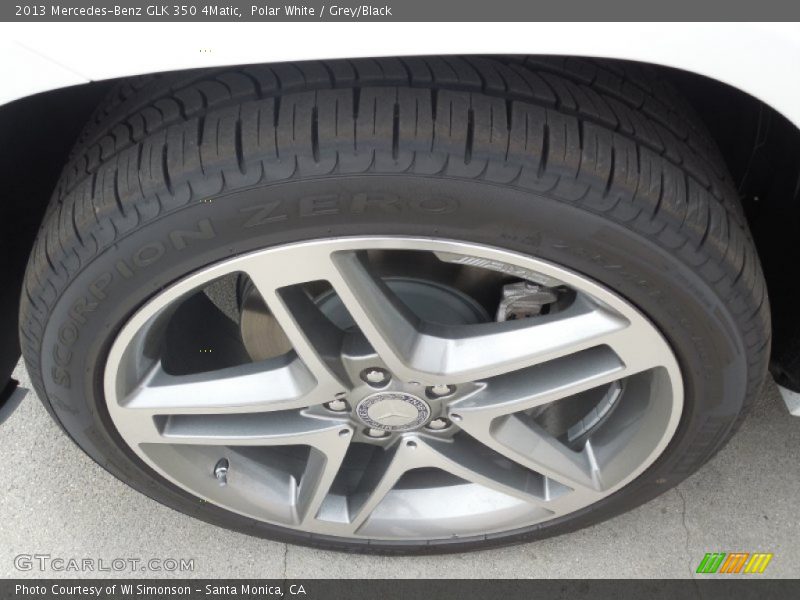 Polar White / Grey/Black 2013 Mercedes-Benz GLK 350 4Matic