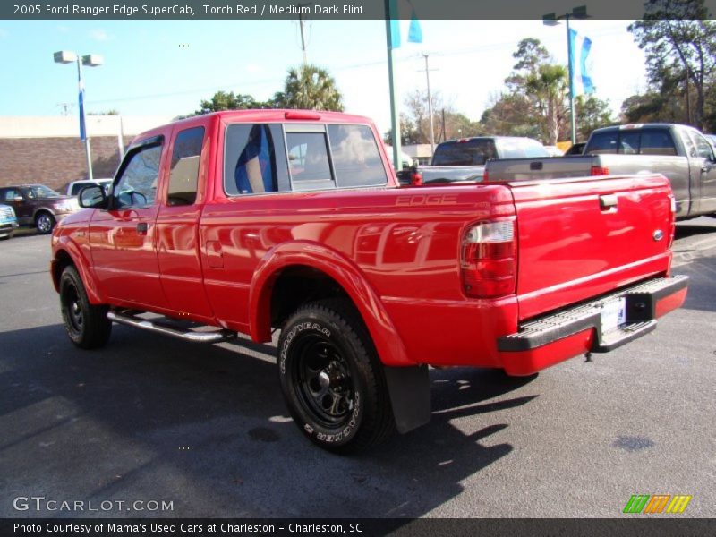 Torch Red / Medium Dark Flint 2005 Ford Ranger Edge SuperCab