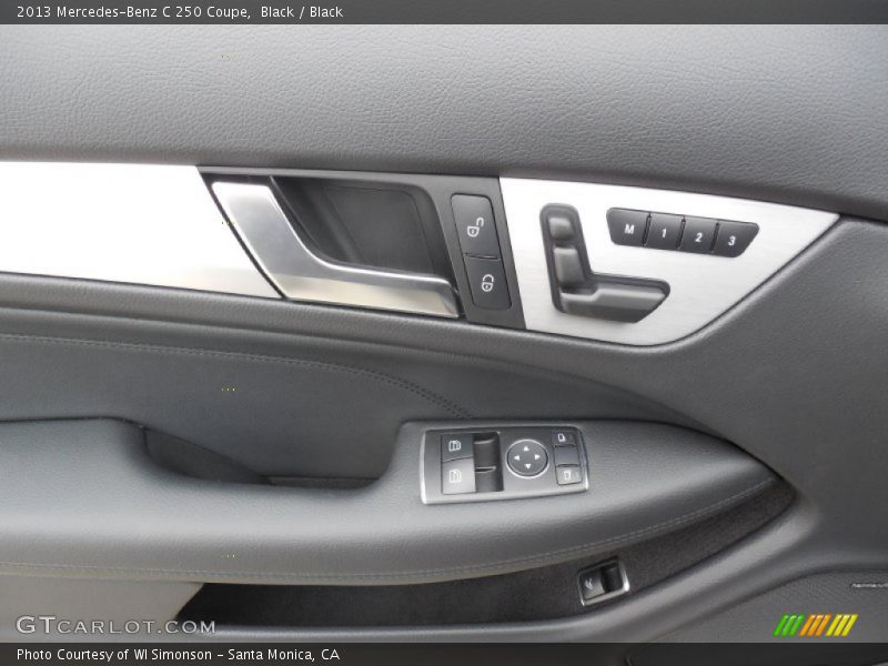 Black / Black 2013 Mercedes-Benz C 250 Coupe