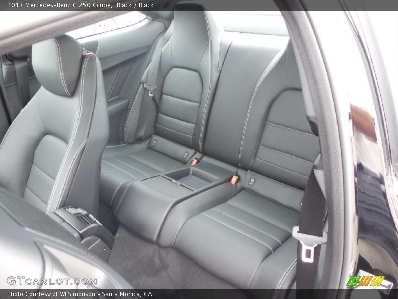Black / Black 2013 Mercedes-Benz C 250 Coupe