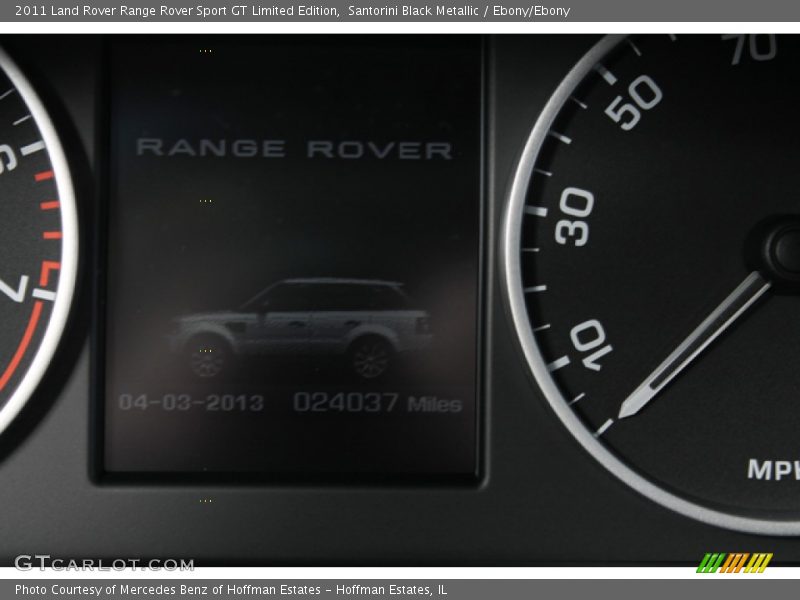 Santorini Black Metallic / Ebony/Ebony 2011 Land Rover Range Rover Sport GT Limited Edition