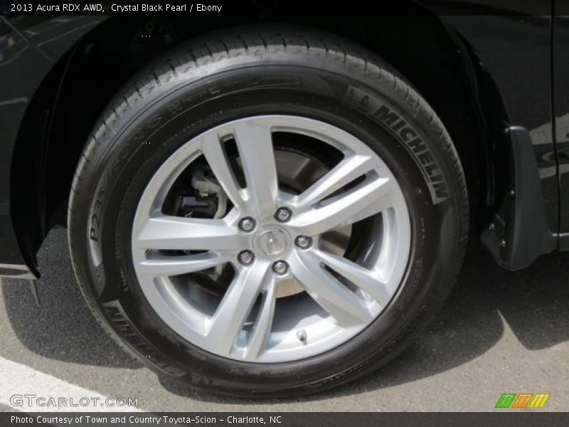 Crystal Black Pearl / Ebony 2013 Acura RDX AWD