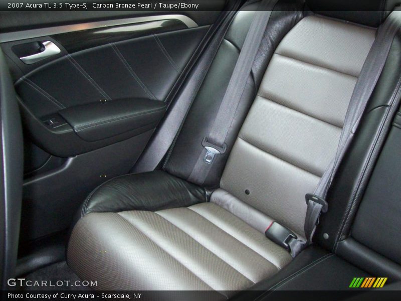 Carbon Bronze Pearl / Taupe/Ebony 2007 Acura TL 3.5 Type-S