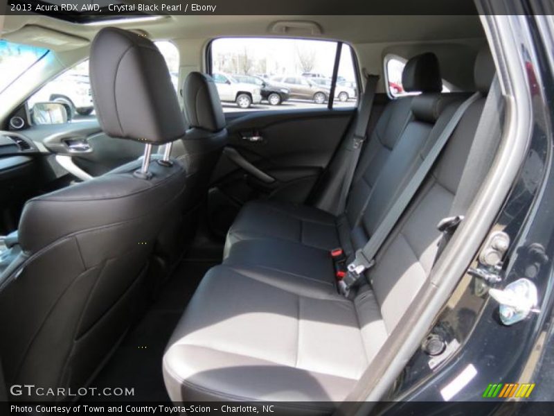 Crystal Black Pearl / Ebony 2013 Acura RDX AWD