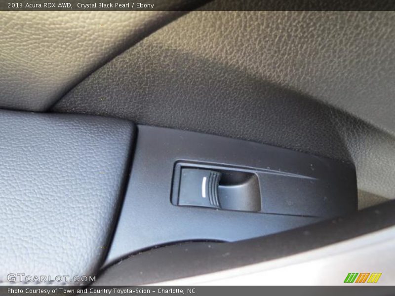 Crystal Black Pearl / Ebony 2013 Acura RDX AWD